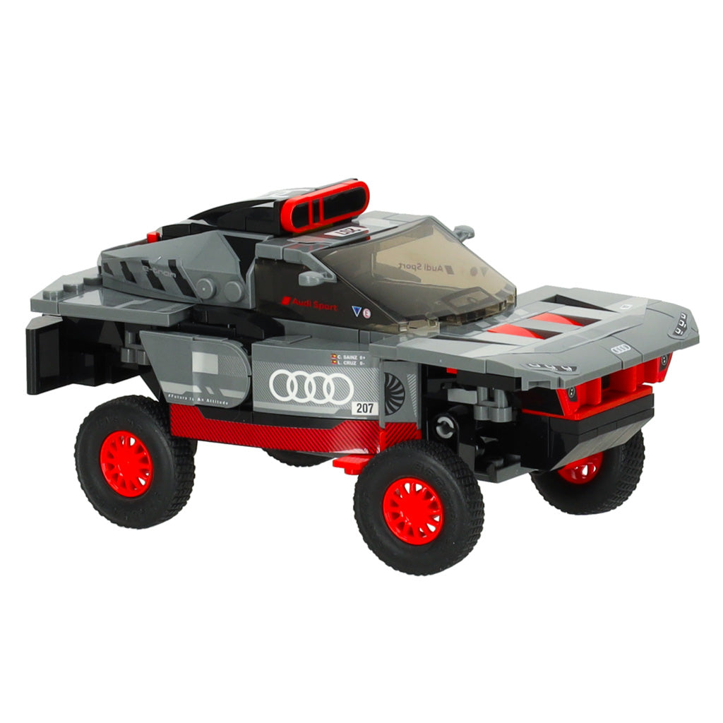 RC automobilis 1:30 Audi RS Q e-tron pasidaryk pats – vaizdas 2