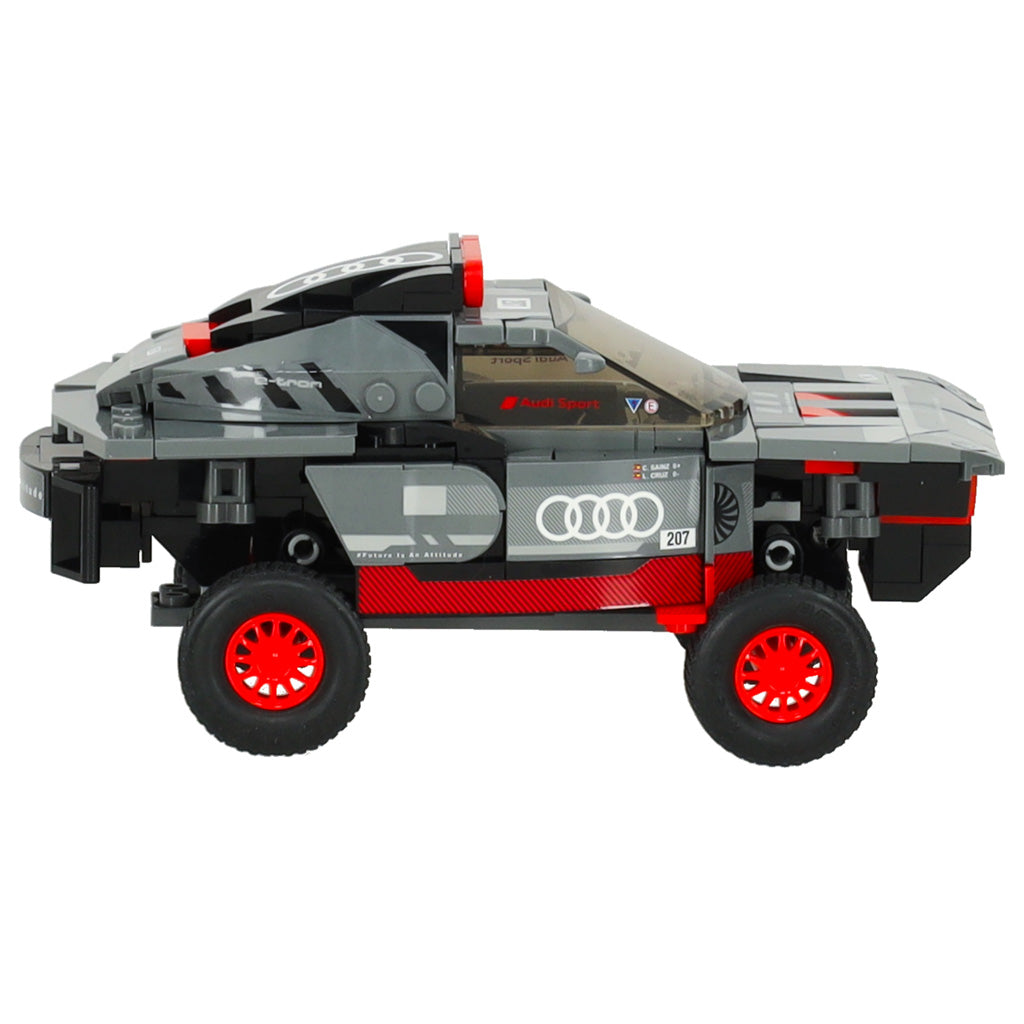 RC automobilis 1:30 Audi RS Q e-tron pasidaryk pats – vaizdas 3