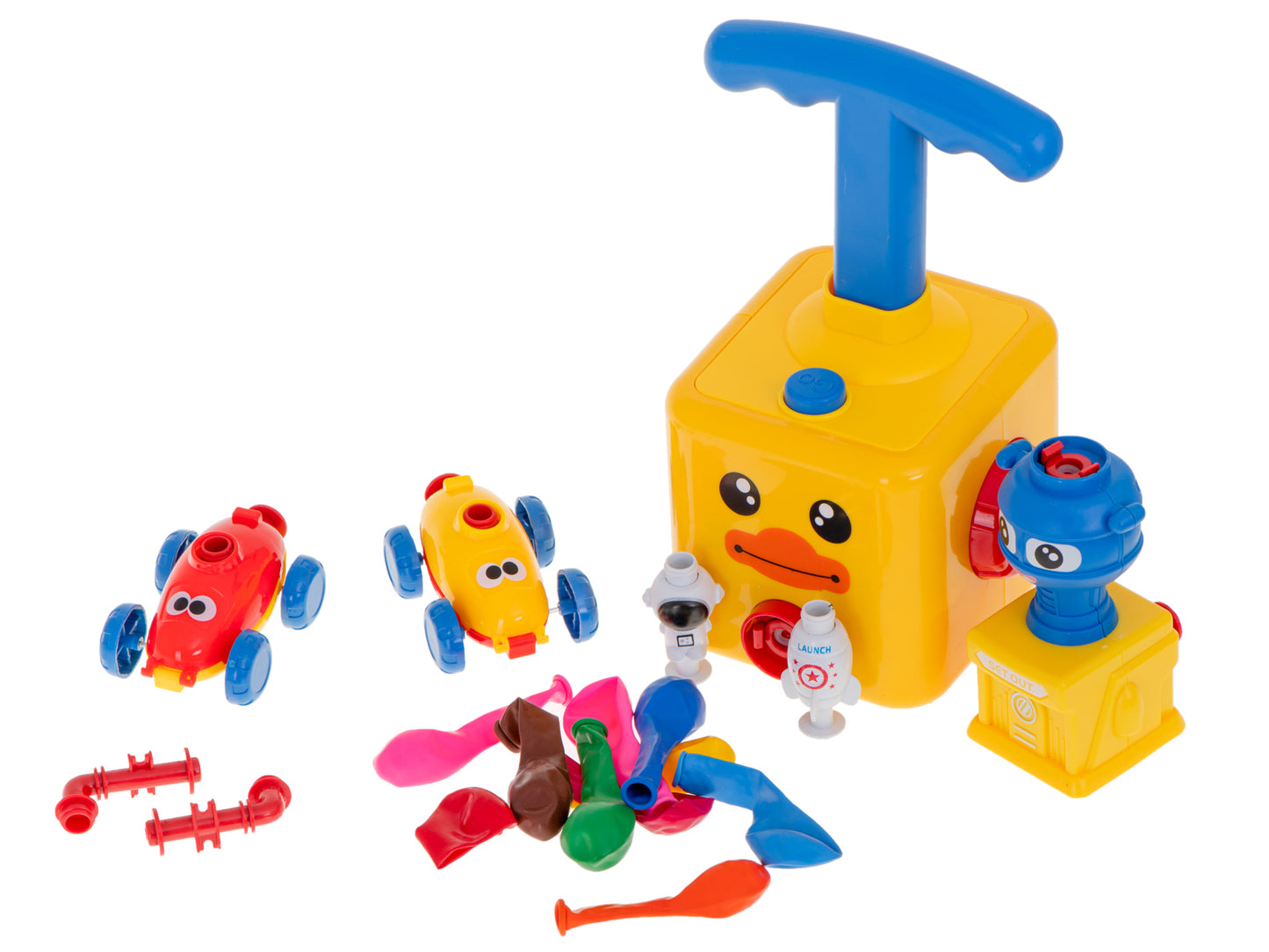 Aerodinaminis automobilis su balionų paleidimo įrenginiu, antis – vaizdas 2