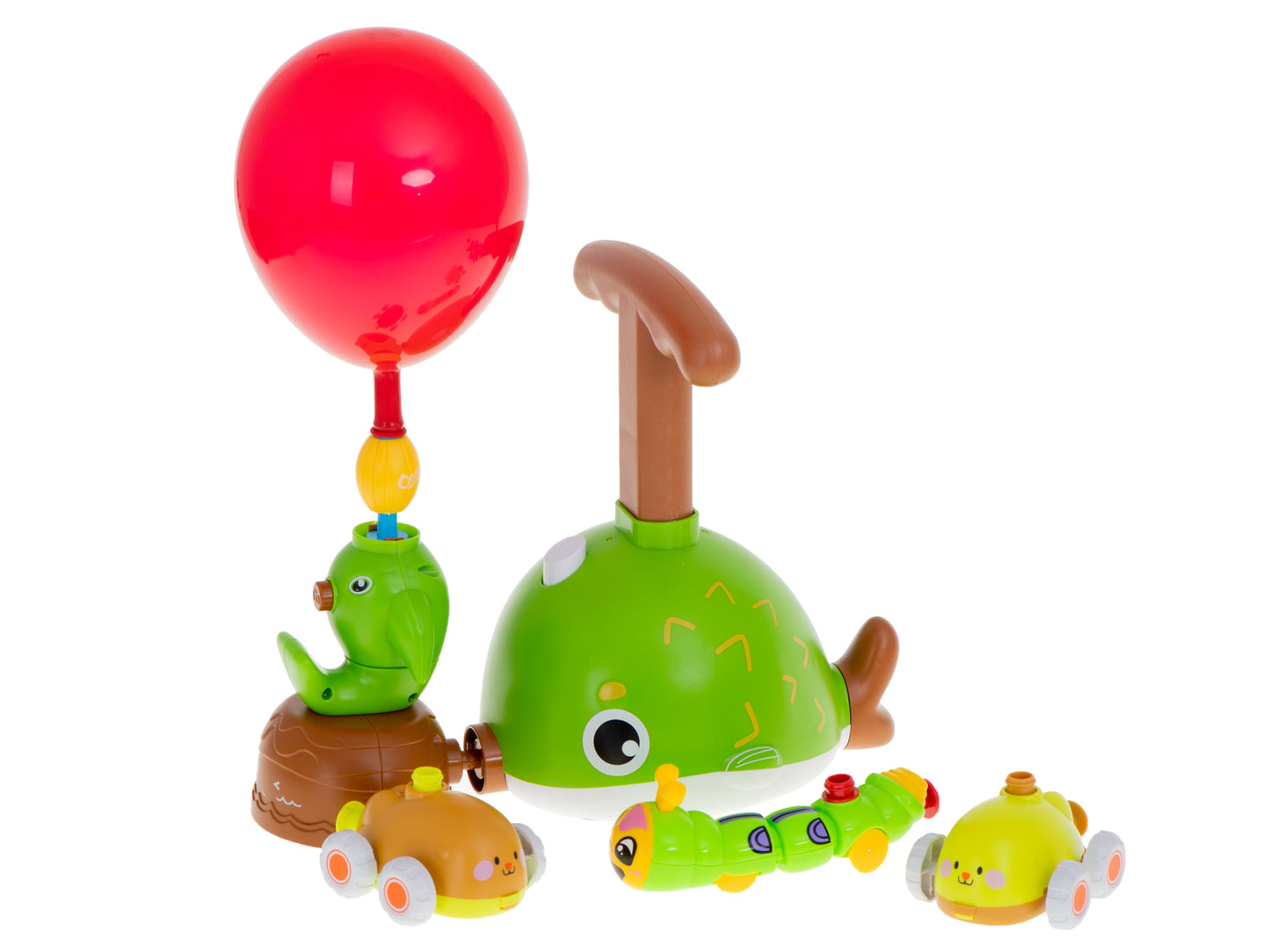 Aerodinaminis automobilis su balionų paleidimo įrenginiu, žuvis – vaizdas 3