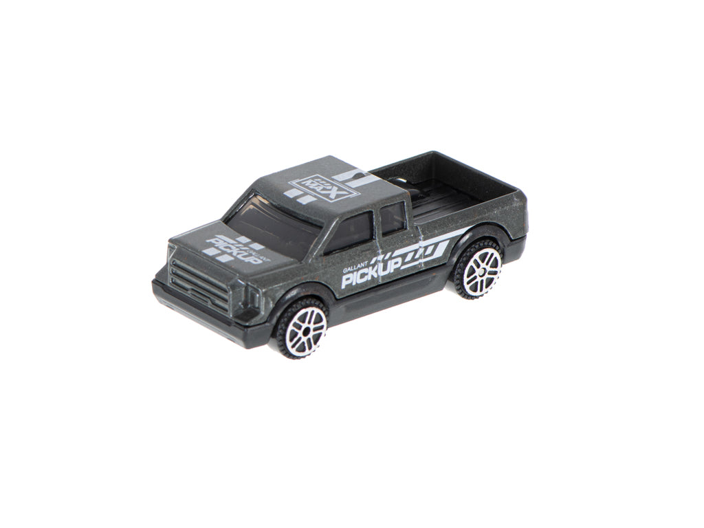 Metalinis automobilis, pilkos spalvos pick-up – vaizdas 2