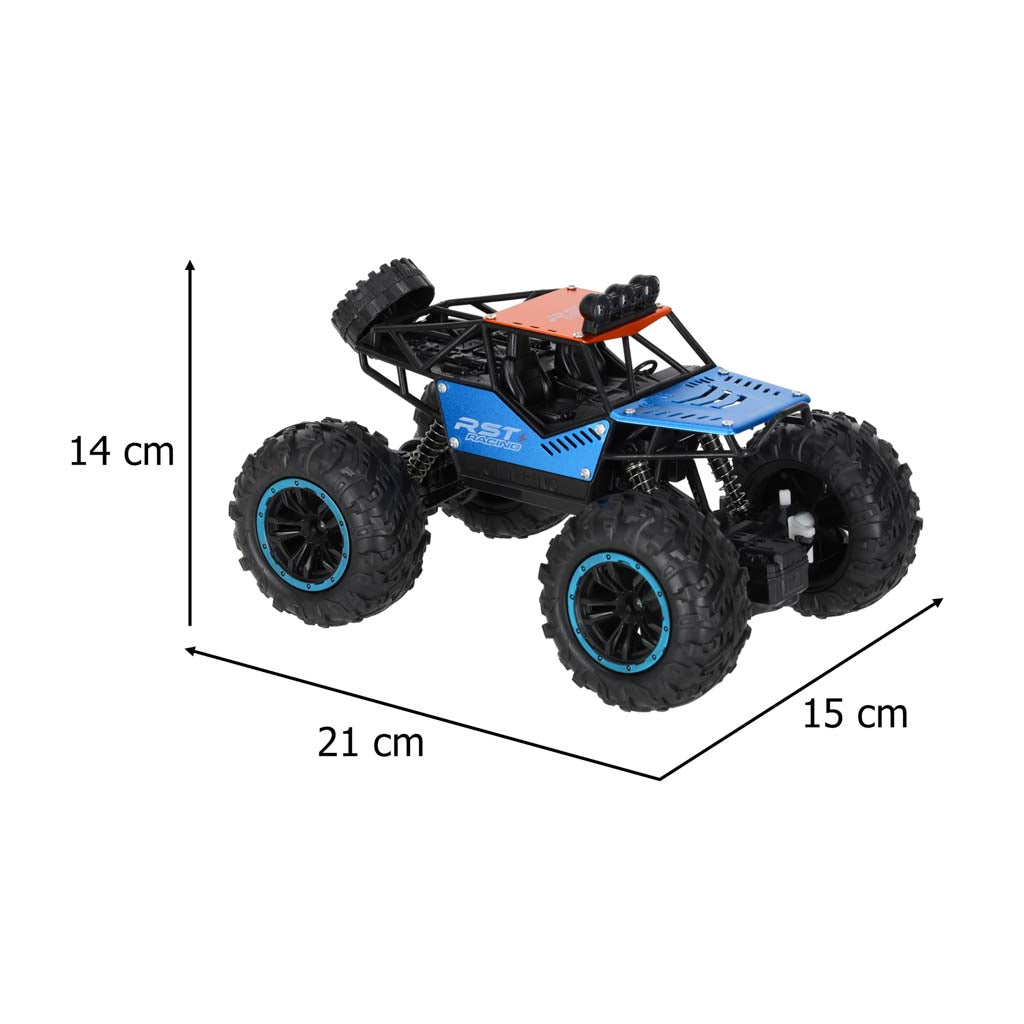 Radijo bangomis valdomas visureigis Climbing Rover