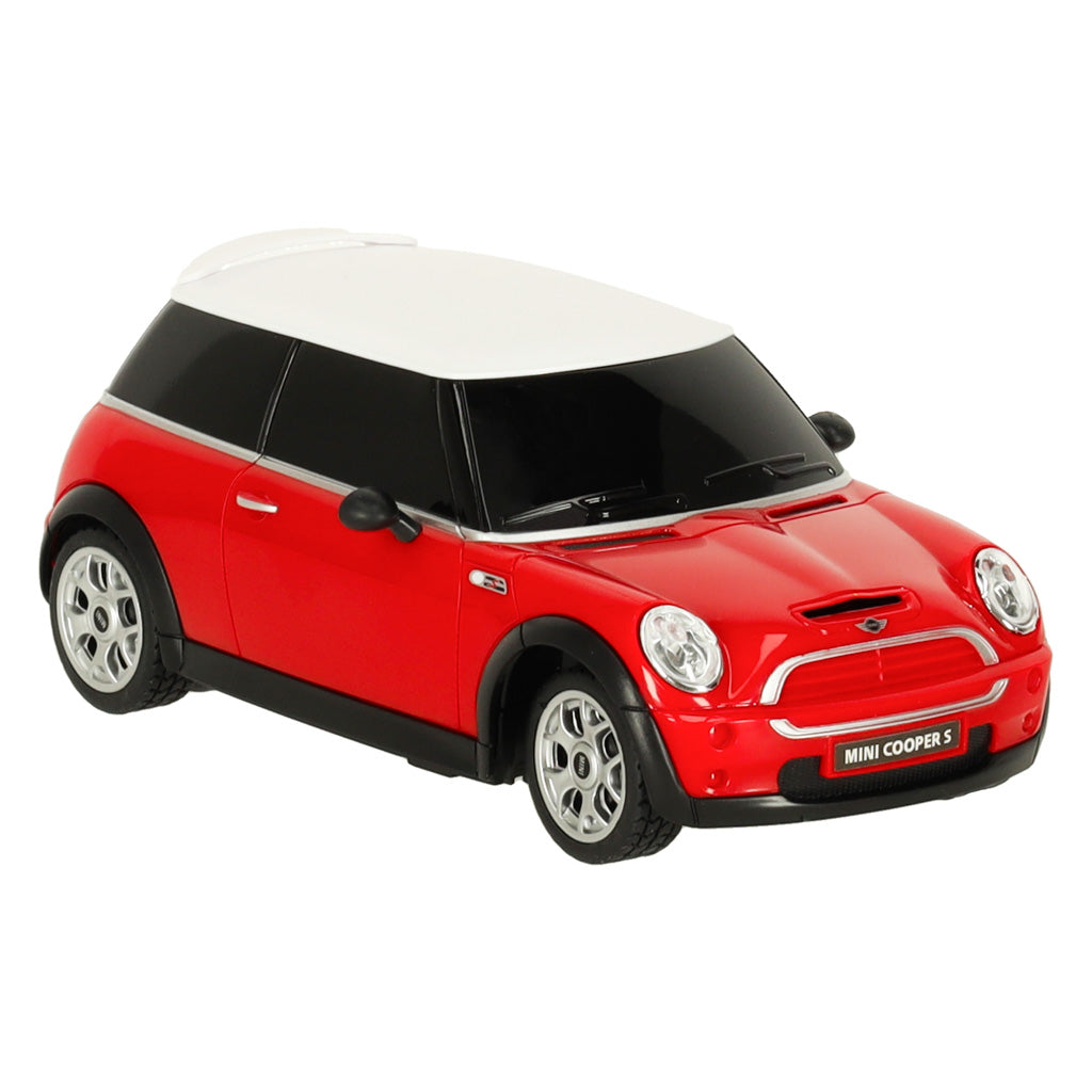 RC automobilis 1:24 MINI COOPERS raudonos spalvos – vaizdas 2