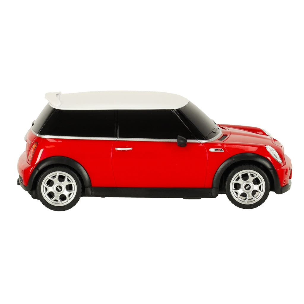 RC automobilis 1:24 MINI COOPERS raudonos spalvos – vaizdas 3