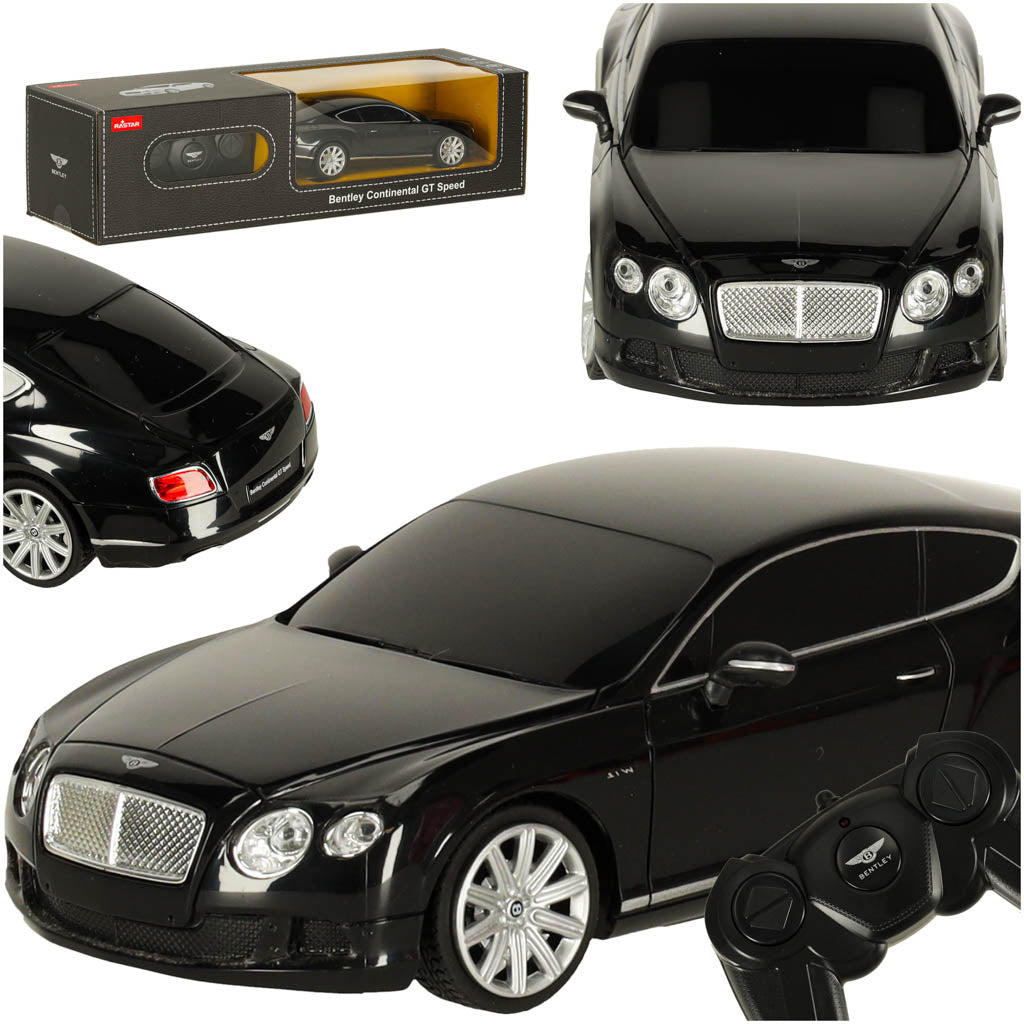 RC automobilis 1:24 Bentley Continental GT juodas – pagrindinis vaizdas