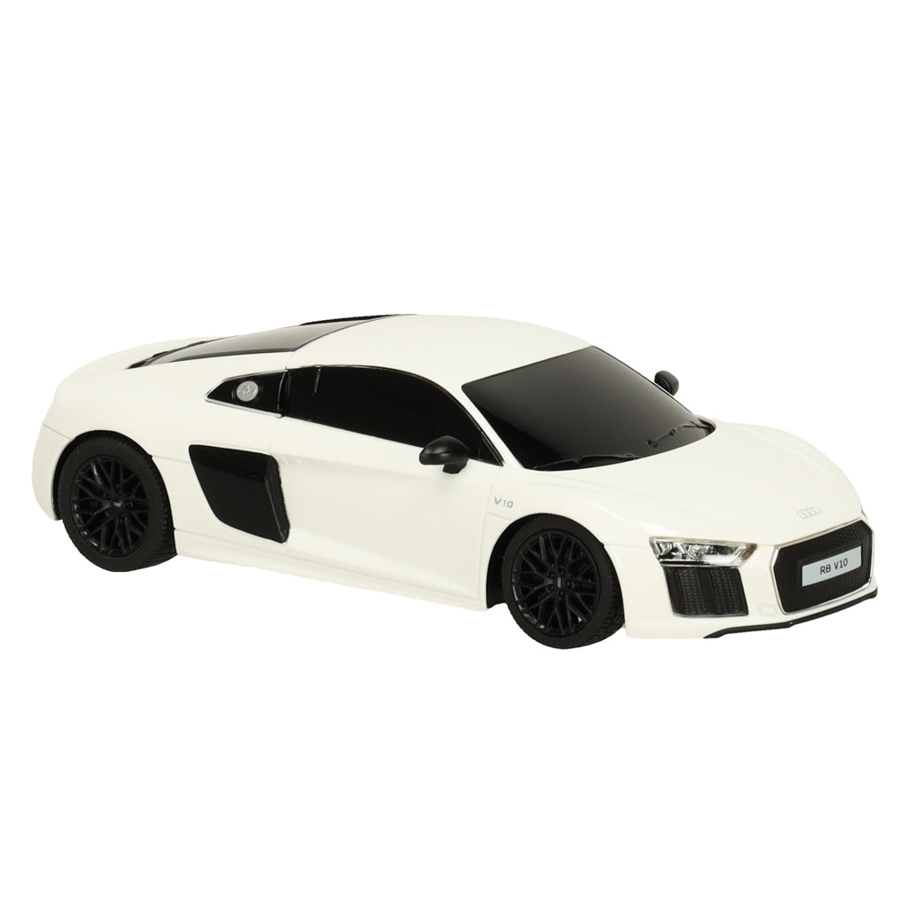 RC automobilis 1:24 AUDI R8 2015 baltas – vaizdas 2