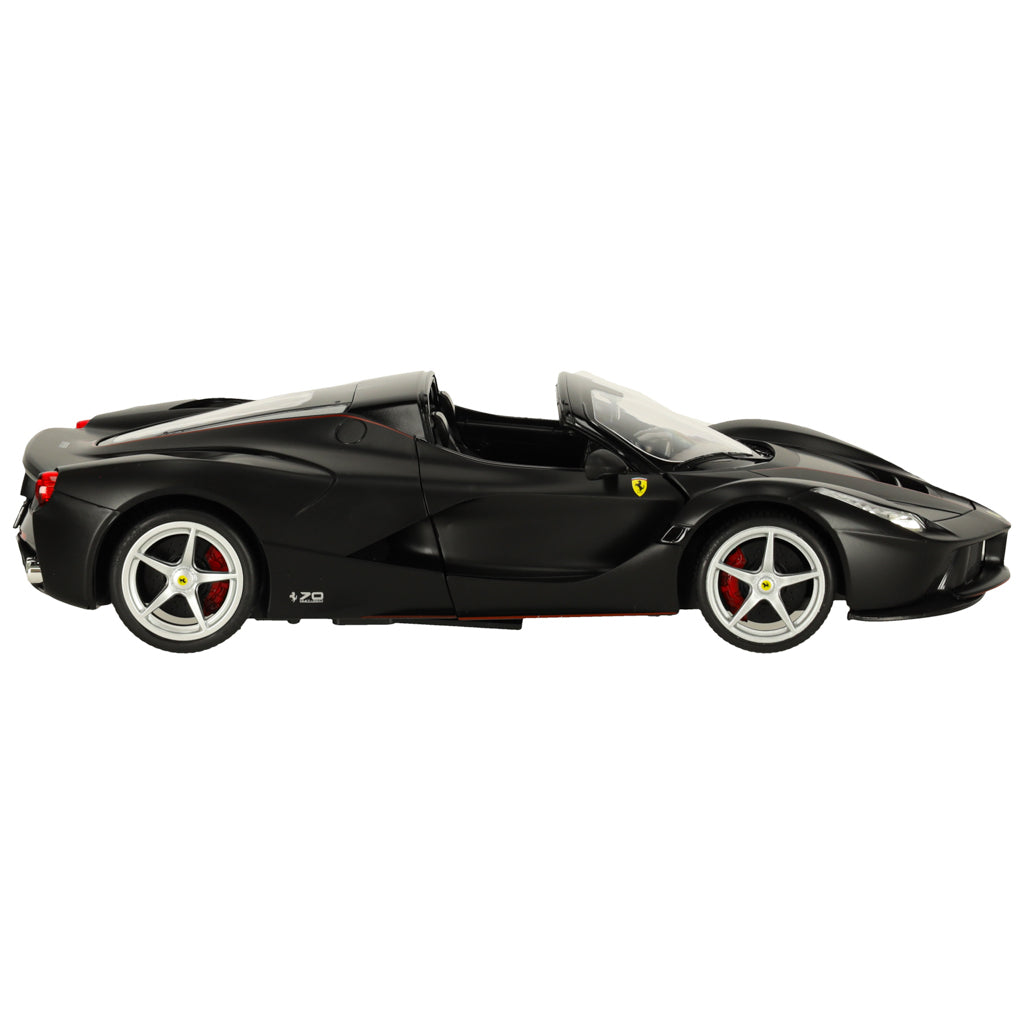 Nuotoliniu būdu valdomas automobilis Rastar 75800 Ferrari LaFerrari Aperta 1:14, juodas