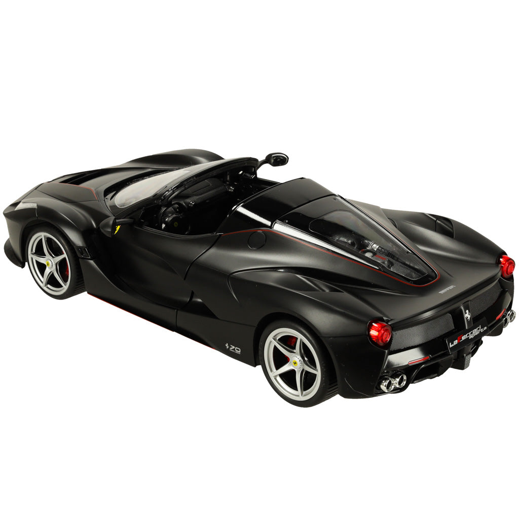 Nuotoliniu būdu valdomas automobilis Rastar 75800 Ferrari LaFerrari Aperta 1:14, juodas