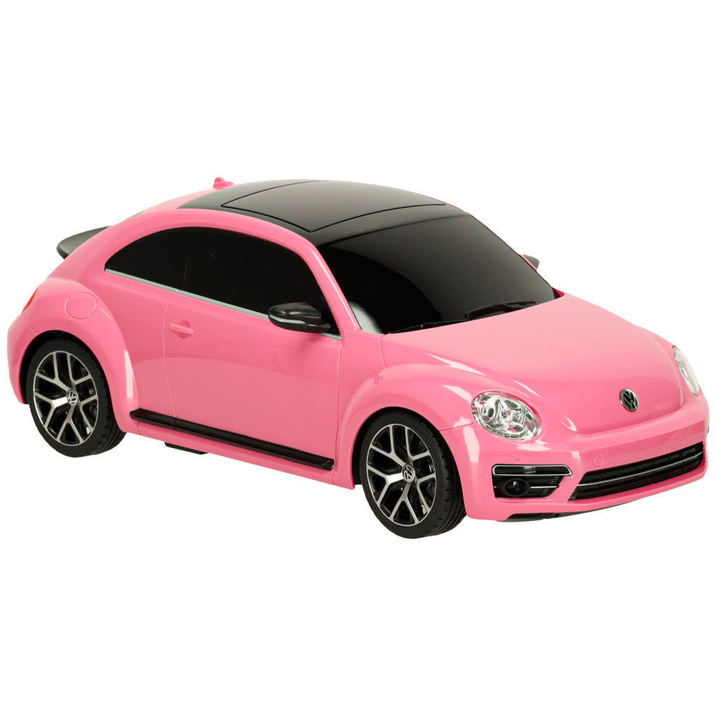 RC automobilis 1:14 Volkswagen Beetle rožinės spalvos – vaizdas 2