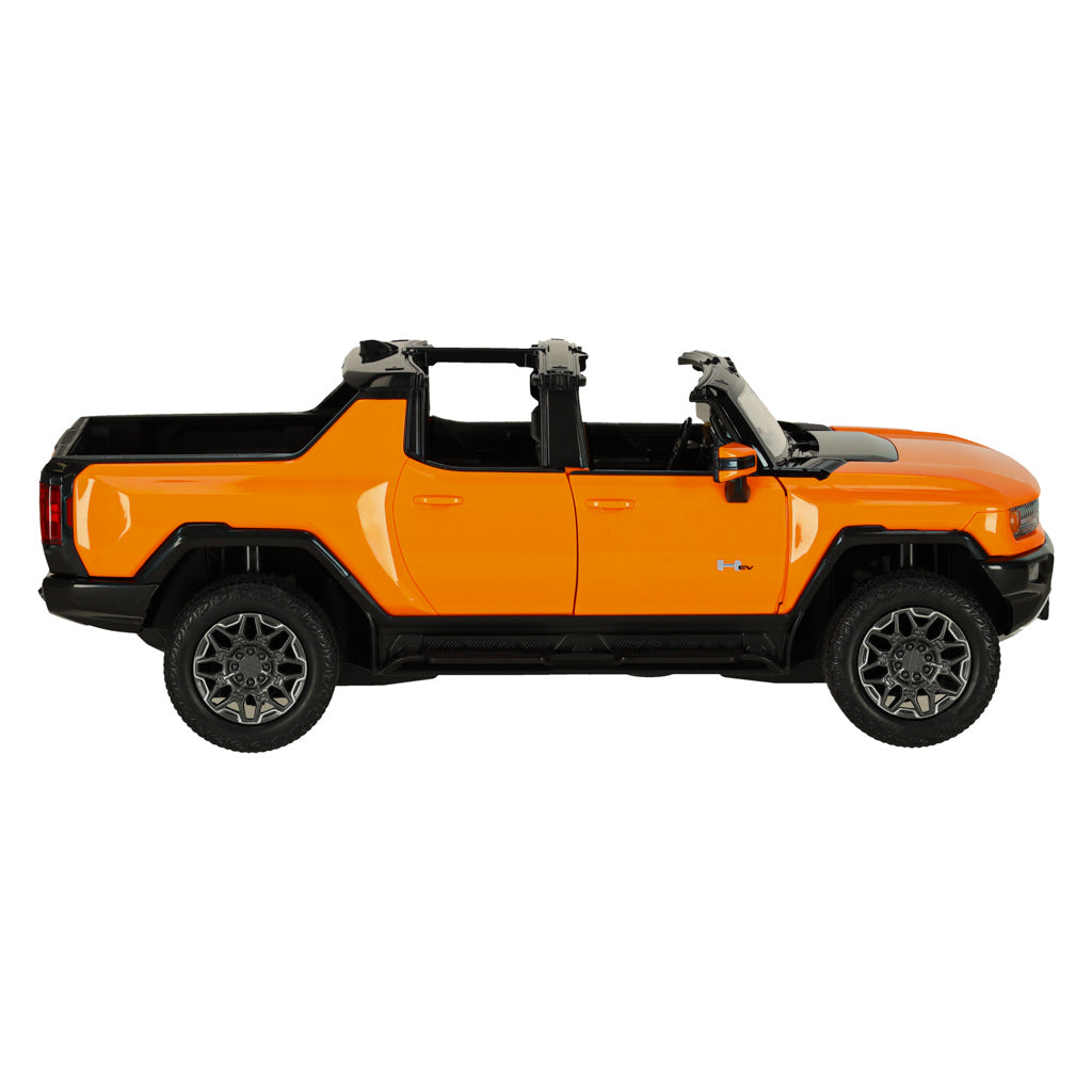 Rastar 93000 Hummer EV nuotoliniu būdu valdomas automobilis, 1:16, oranžinis