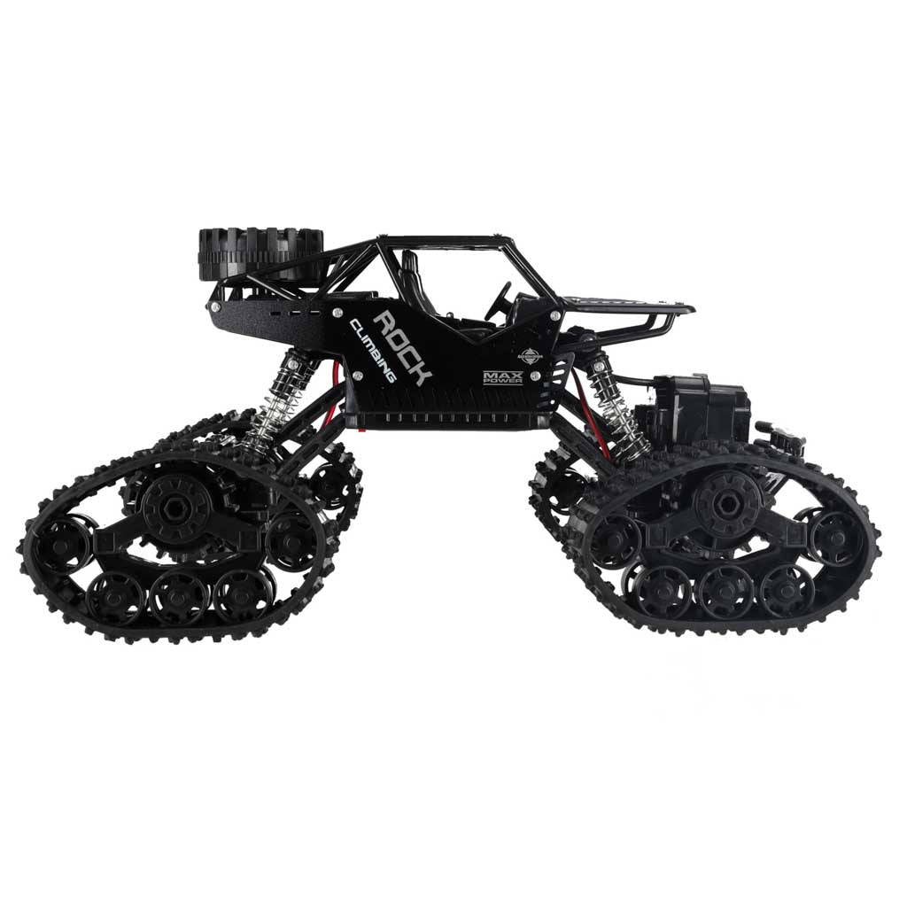 Nuotoliniu būdu valdomas visureigis RC Rock Crawler 4x4 LHC012, 2in1, juodas