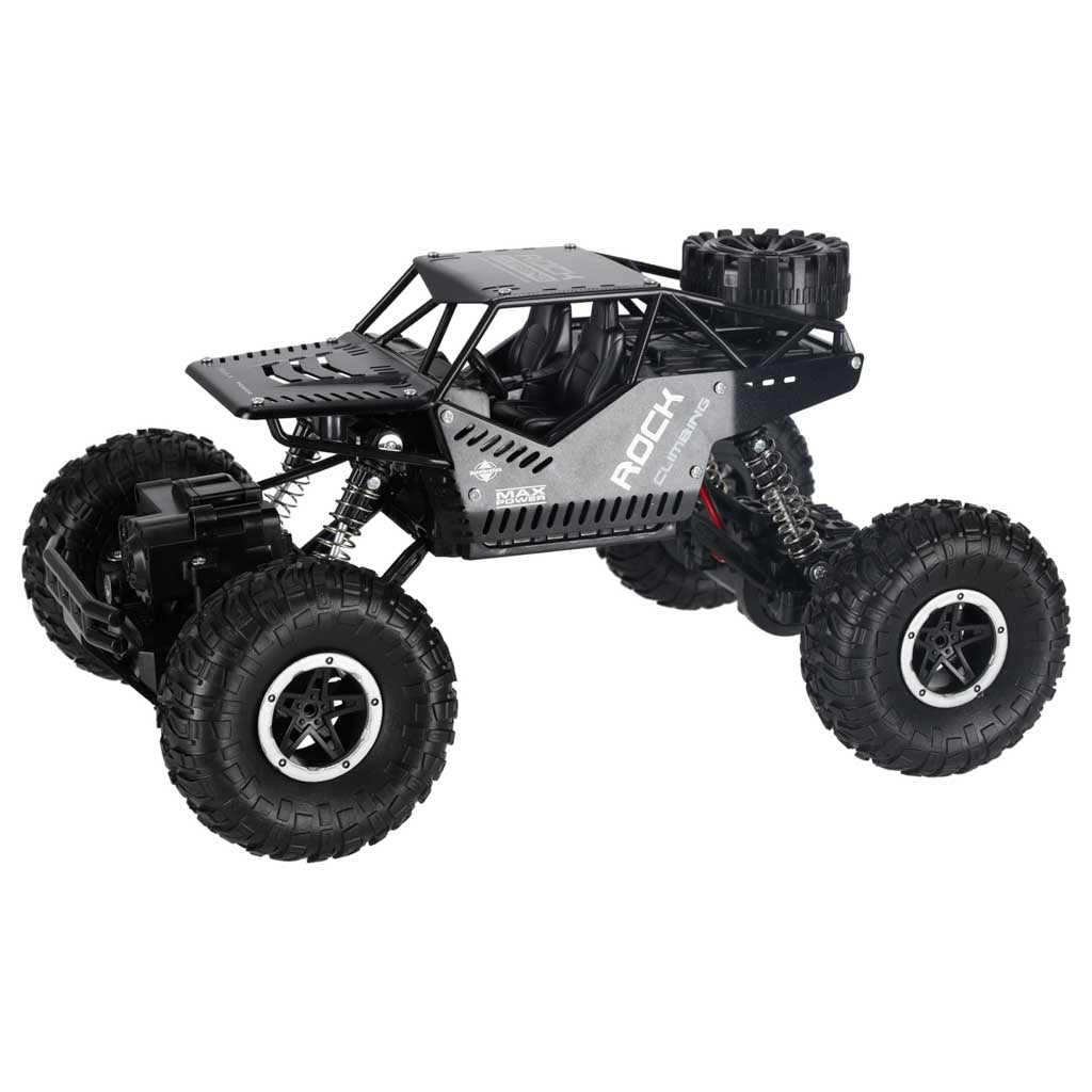 Nuotoliniu būdu valdomas visureigis RC Rock Crawler 4x4 LHC012, 2in1, juodas