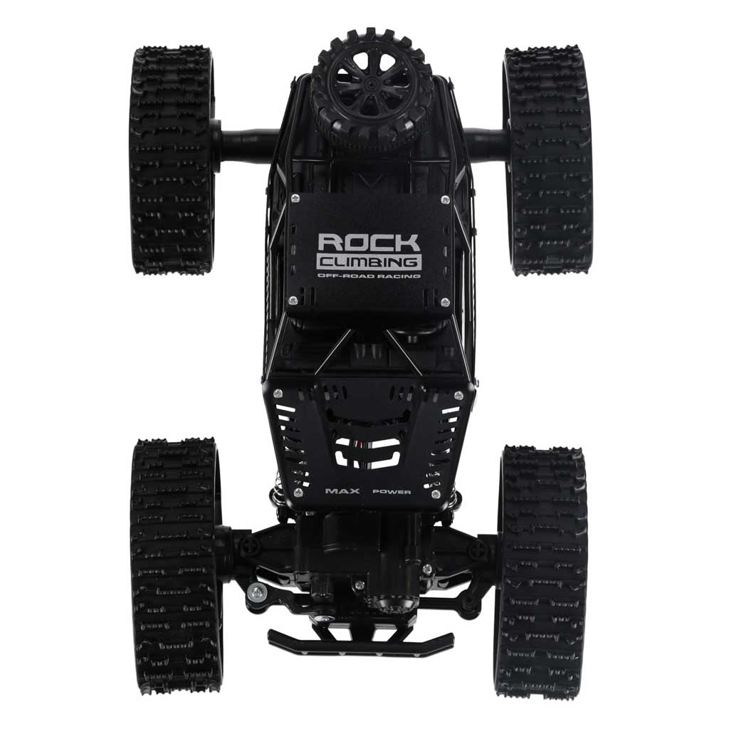 Nuotoliniu būdu valdomas visureigis RC Rock Crawler 4x4 LHC012, 2in1, juodas