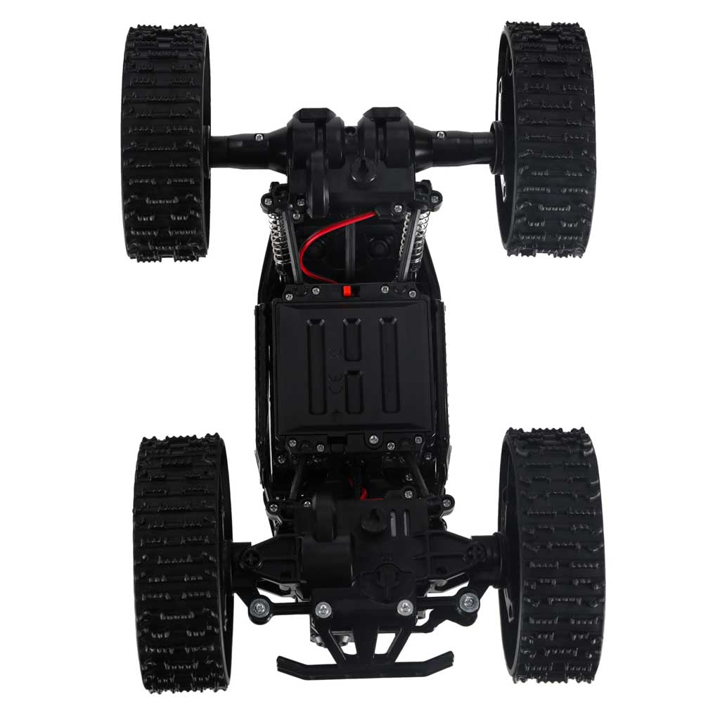 Nuotoliniu būdu valdomas visureigis RC Rock Crawler 4x4 LHC012, 2in1, juodas