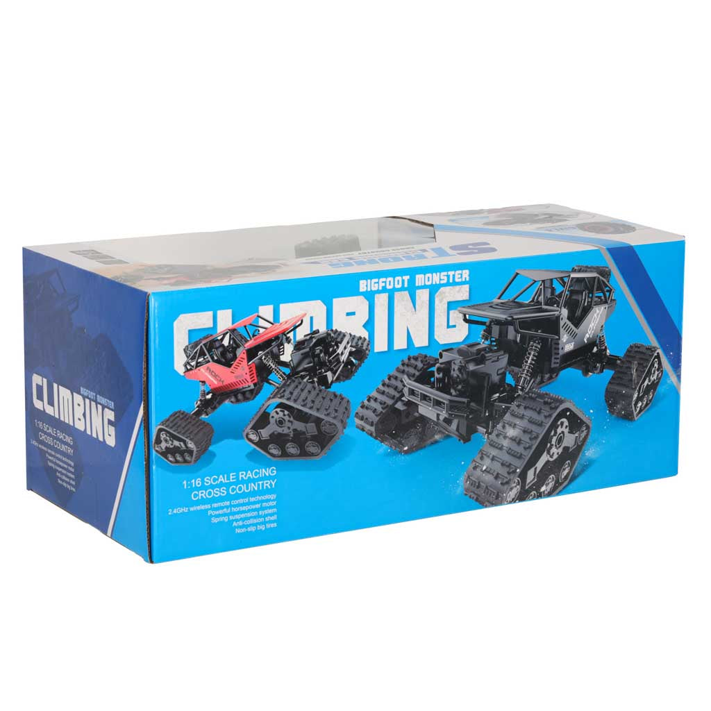 Nuotoliniu būdu valdomas visureigis RC Rock Crawler 4x4 LHC012, 2in1, juodas