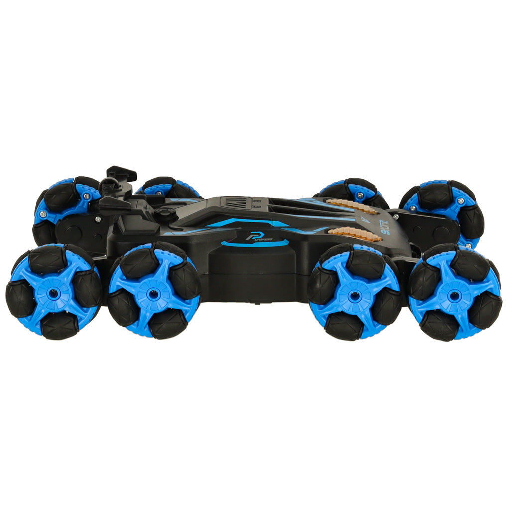 Radijo bangomis valdoma mašinėlė su muzika ir šviesomis