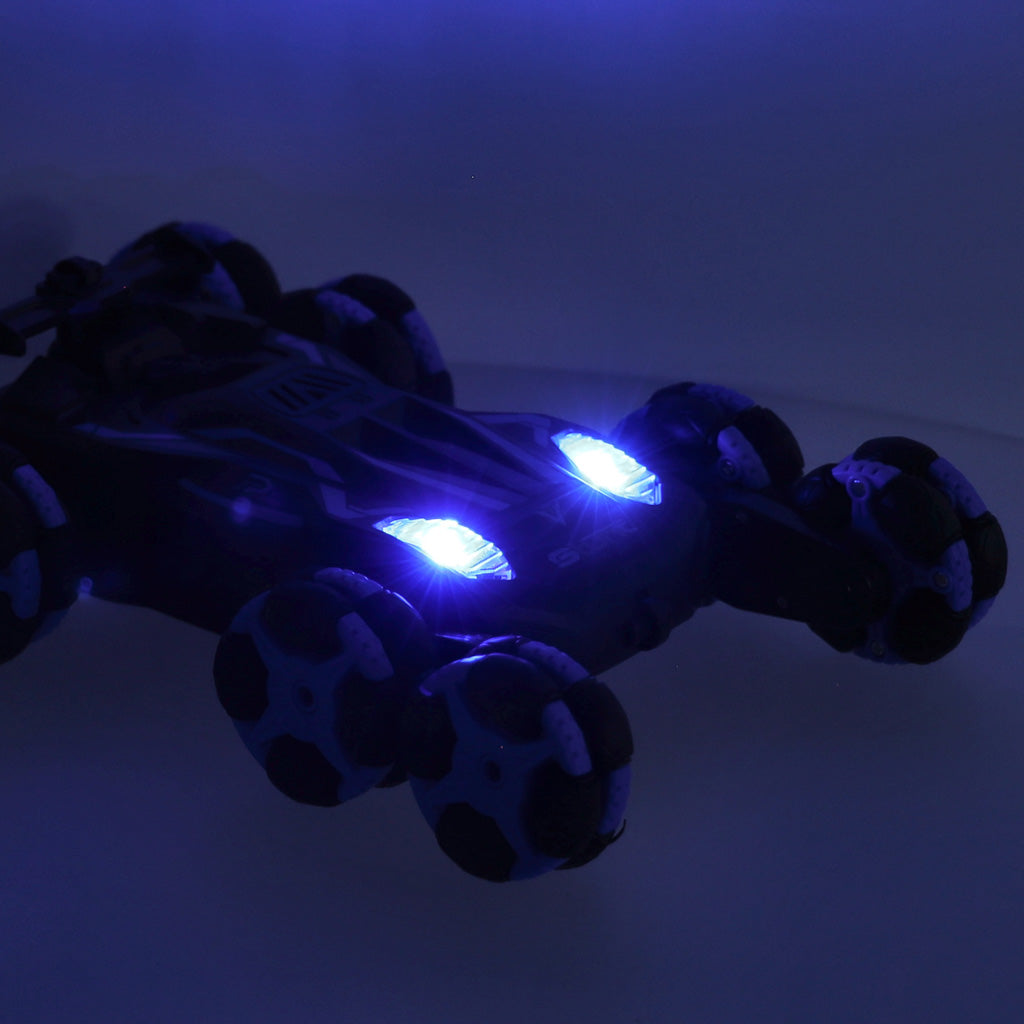 Radijo bangomis valdoma mašinėlė su muzika ir šviesomis