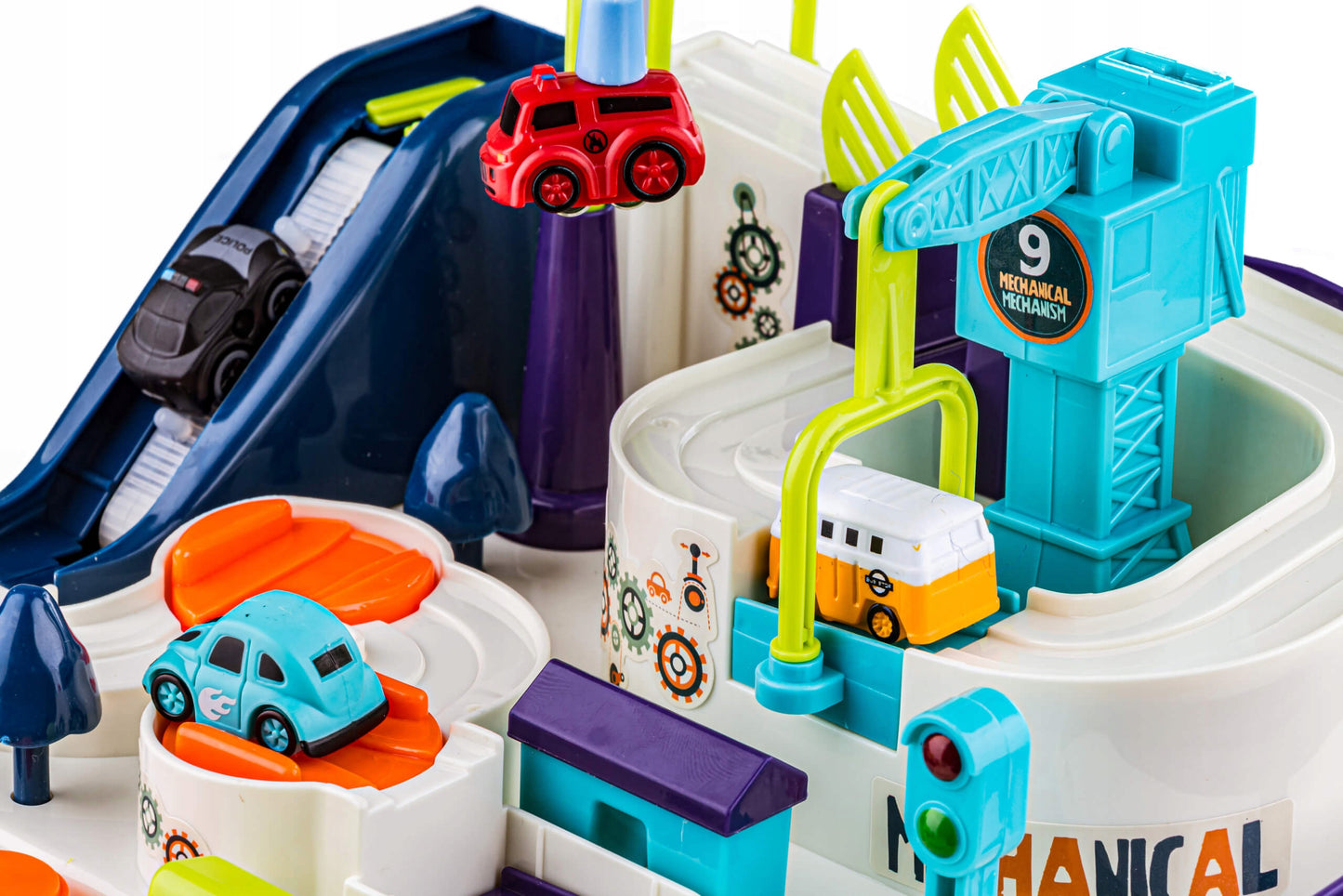 Interaktyvus žaislinių mašinėlių takas nuo 3 metų – vaizdas 2