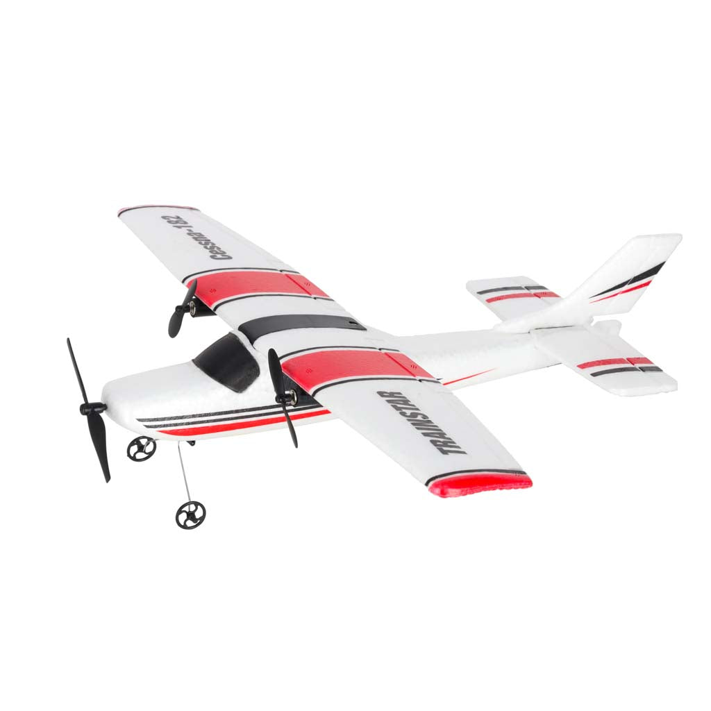 Nuotoliniu būdu valdomas akrobatinis lėktuvas-sklandytuvas Cessna 182, 2,4 GHz