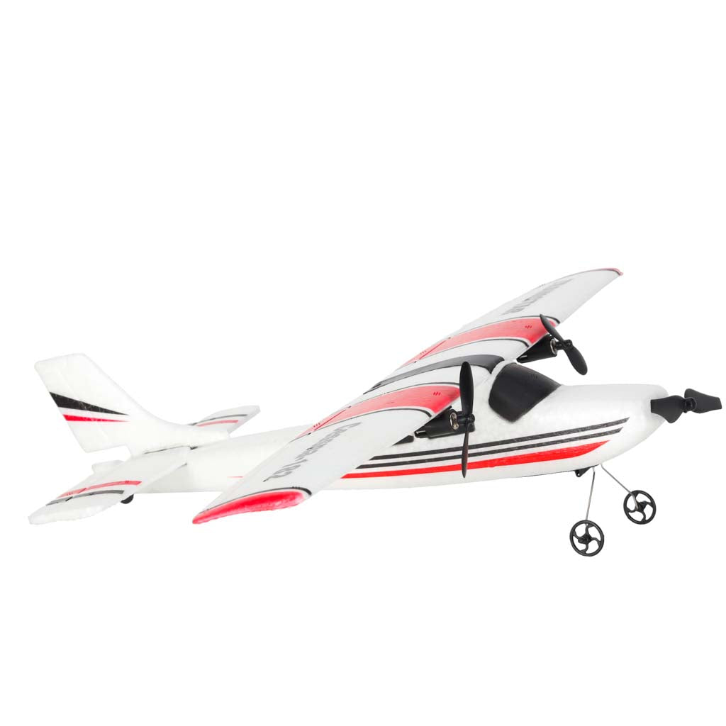 Nuotoliniu būdu valdomas akrobatinis lėktuvas-sklandytuvas Cessna 182, 2,4 GHz