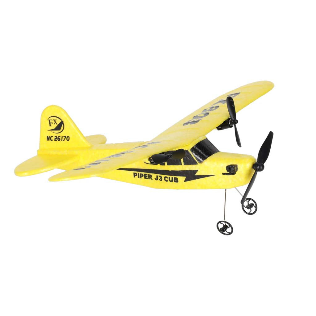 Radijo bangomis valdomas lėktuvas RC FX803 Piper 150 mAh
