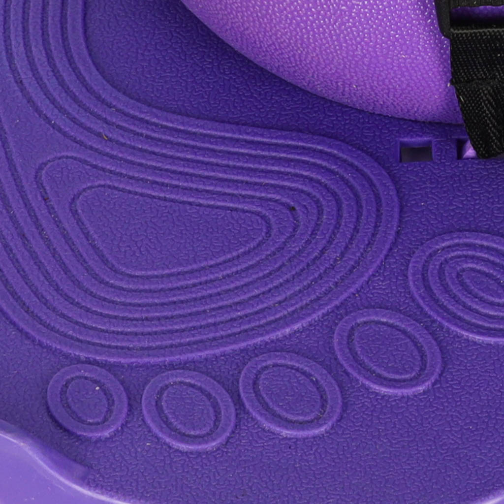 Vaikiškas pusiausvyros šoklys su kamuoliu violetinis