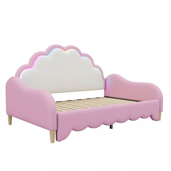 Moderni ir funkcionali sofa-lova 140x200 cm, 48 cm ilgio – vaizdas 2