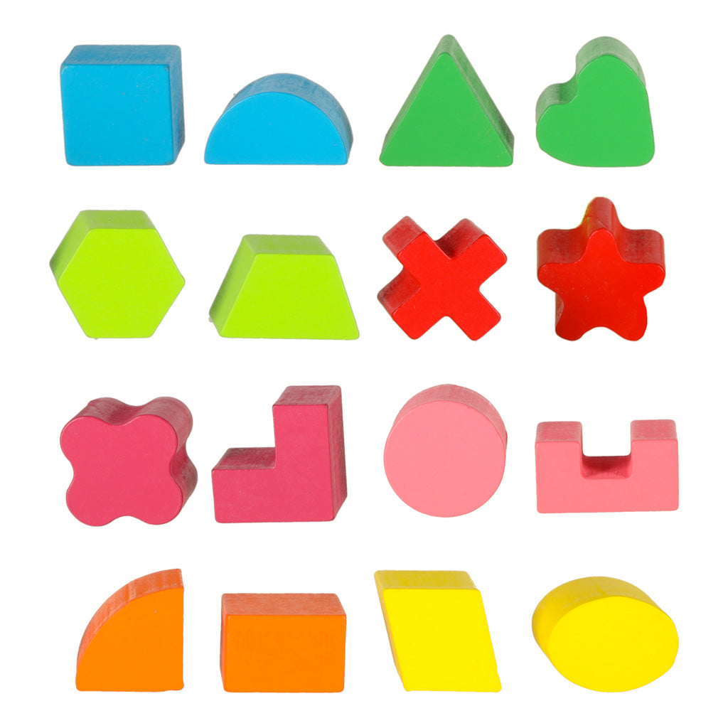 Medinis formų rūšiuoklis ant ratukų – vaizdas 4