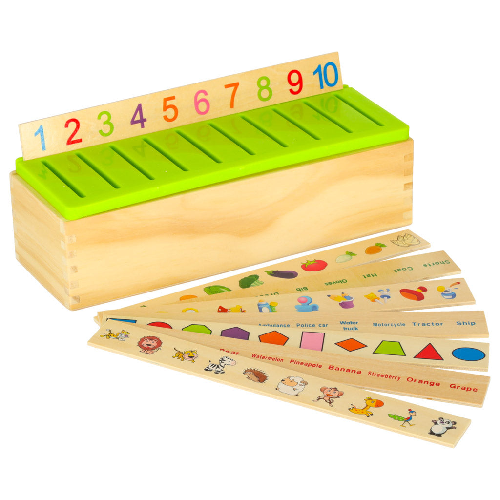 Medinis rūšiuoklis – loginė dėlionė su paveikslėliais