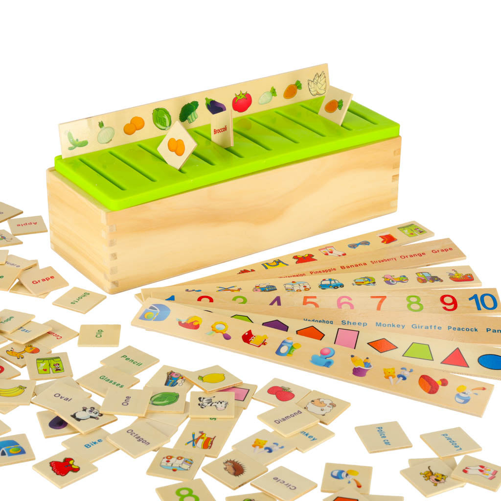 Medinis rūšiuoklis – loginė dėlionė su paveikslėliais