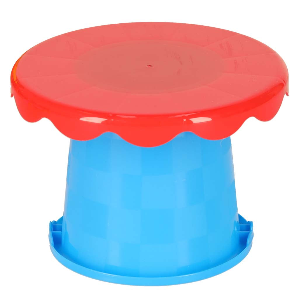 Vandens ir smėlio stalas 2in1 su smėlio takeliu, priedais ir kėdute
