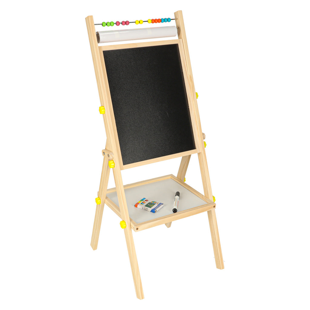 Magnetinė dvipusė lenta su skaičiuotuve ir popieriaus ritinėliu 90cm
