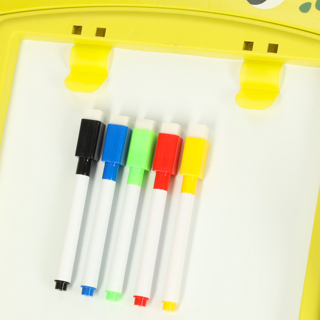 Kūrybinė dvipusė magnetinė sauso valymo lenta „Dinozauras“