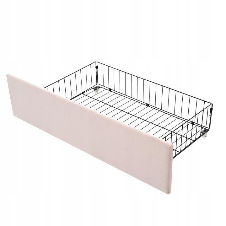 Lova su stalčiais 190x90 cm – vaizdas 5