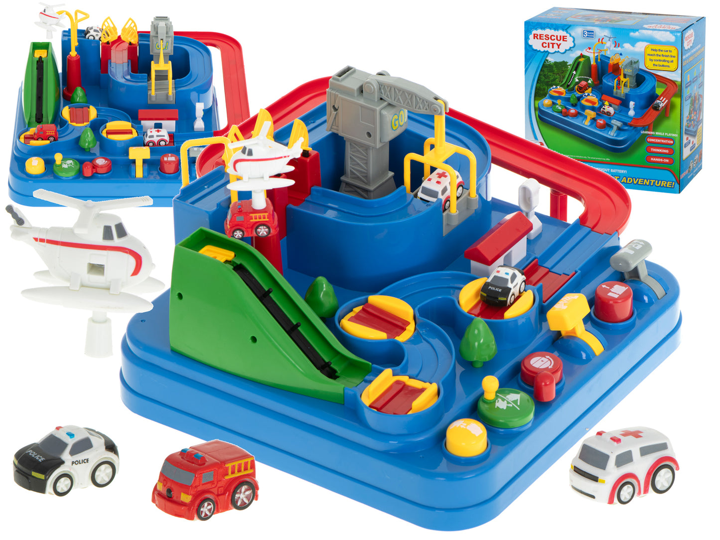 Kliūčių ruožas, interaktyvi automobilių stovėjimo aikštelė – pagrindinis vaizdas