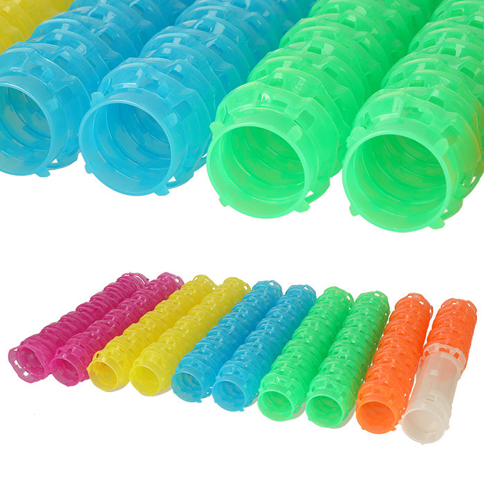 Ilga vamzdžių trasa su greitu automobiliu – vaizdas 2