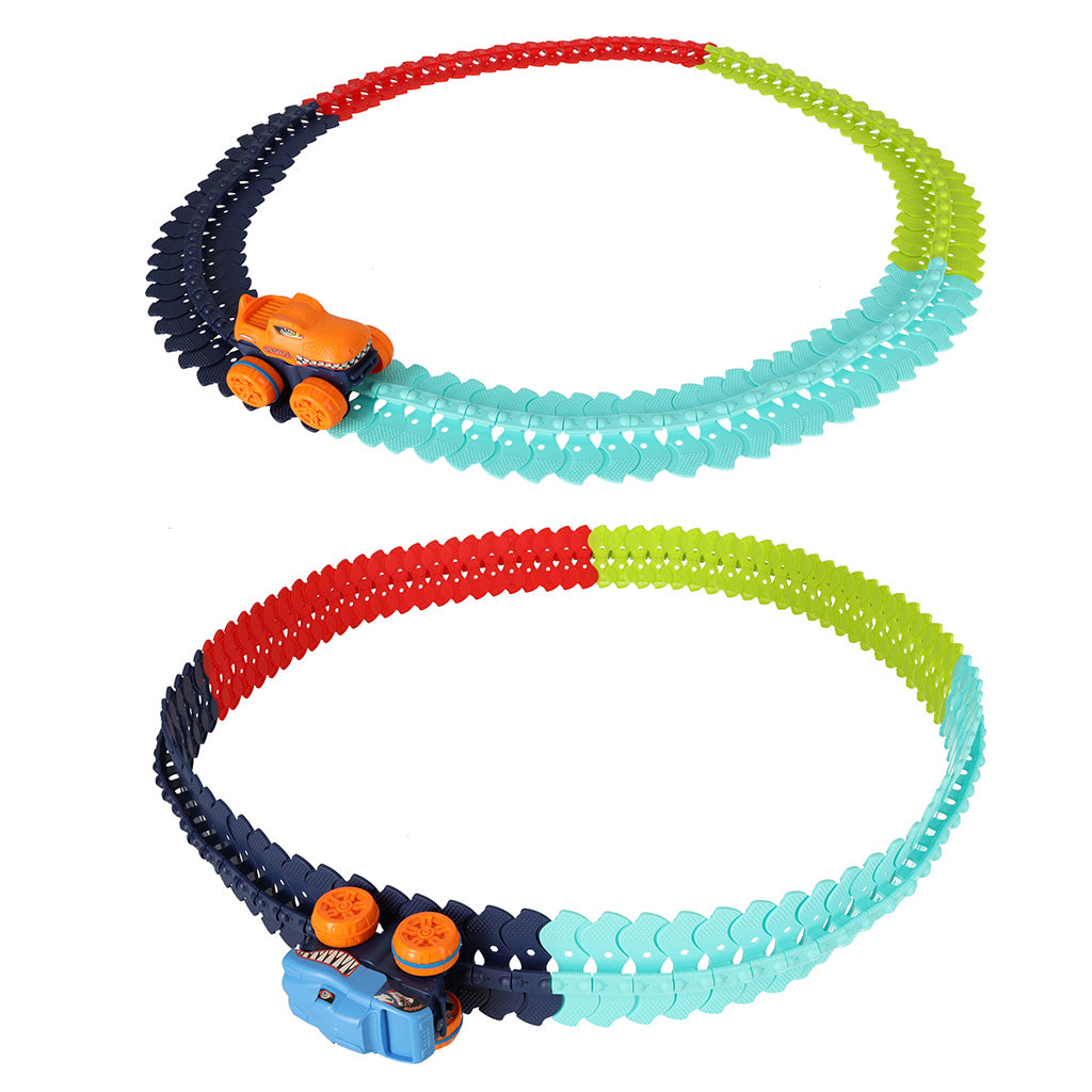 Automobilių lenktynių trasa su automobiliu – vaizdas 4