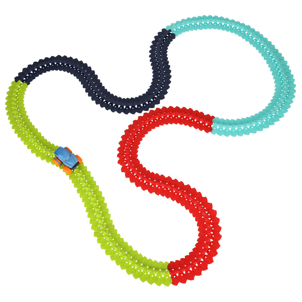 Automobilių lenktynių trasa su automobiliu – pagrindinis vaizdas