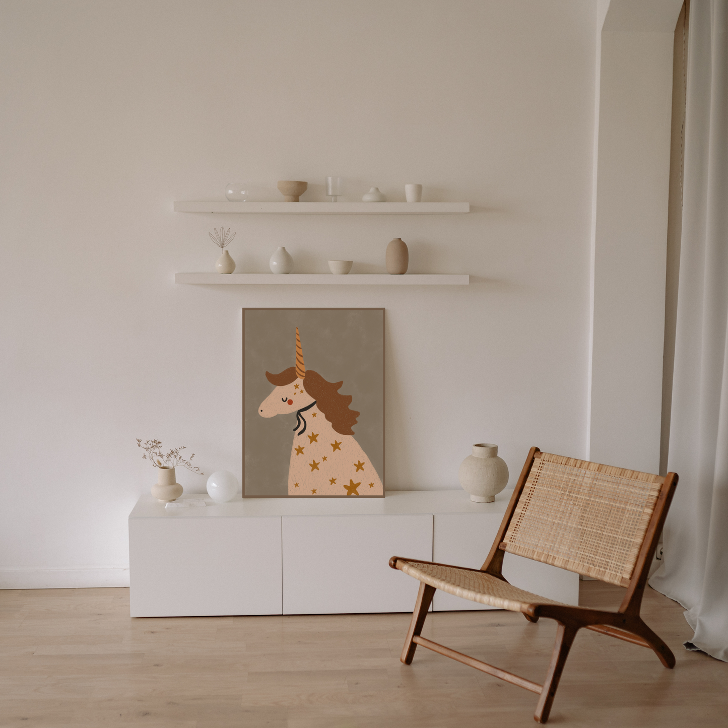 Plakatas - piešinys Vienaragis – vaizdas 2