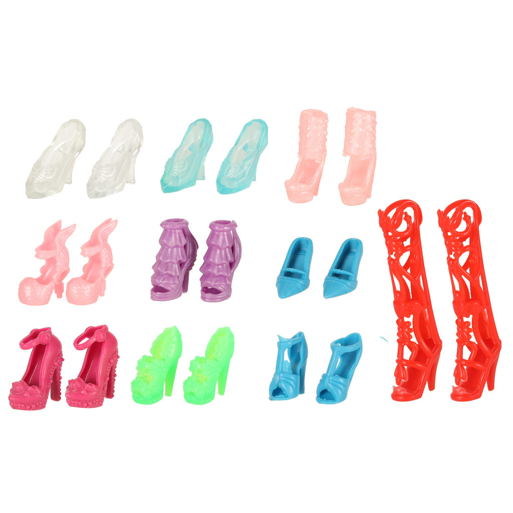 Lėlės drabužėlių ir aksesuarų rinkinys 43 el – vaizdas 3