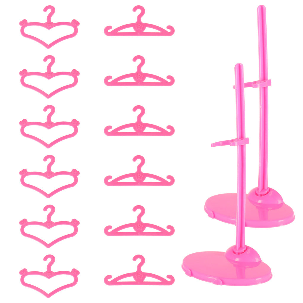 Lėlės drabužėlių ir aksesuarų rinkinys 85 el – vaizdas 4