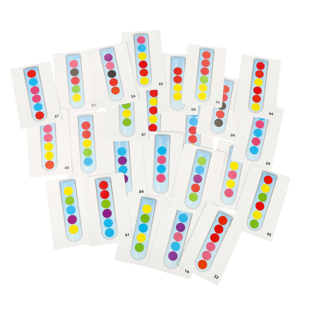 Edukacinė dėlionė spalvoti montessori kamuoliukai – vaizdas 4