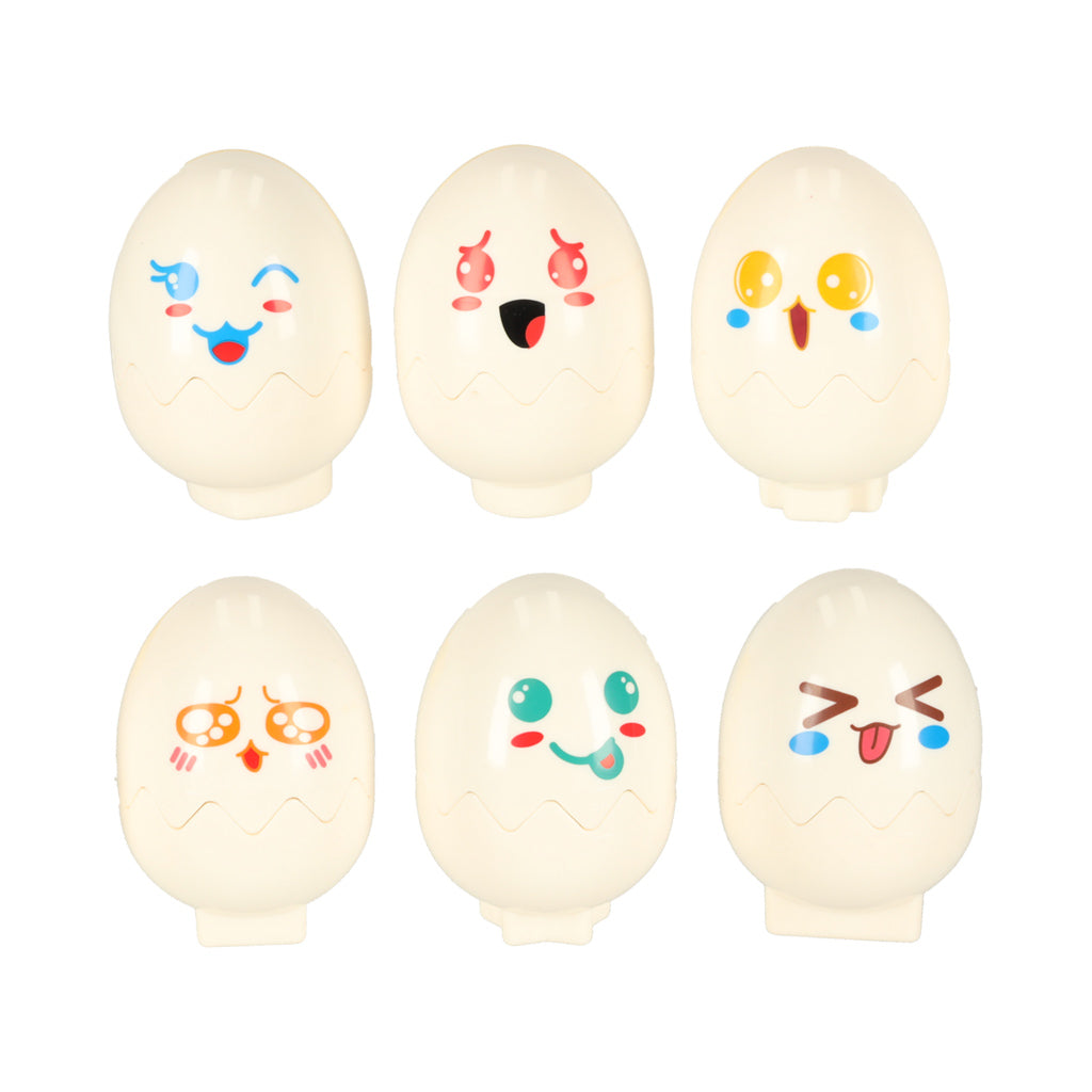 Edukacinis „Montessori“ formų rūšiuoklis – kiaušiniai su gyvūnėliais, 6 vnt.