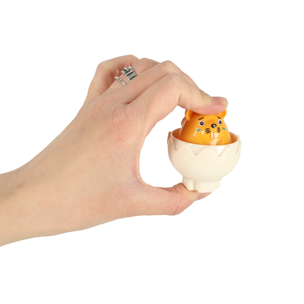 Edukacinis „Montessori“ formų rūšiuoklis – kiaušiniai su gyvūnėliais, 6 vnt.