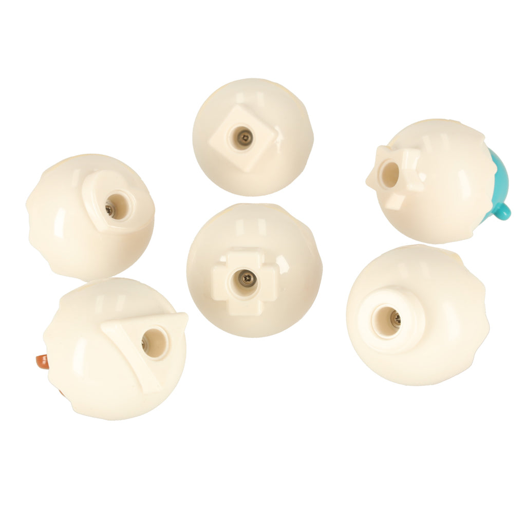 Edukacinis „Montessori“ formų rūšiuoklis – kiaušiniai su gyvūnėliais, 6 vnt.