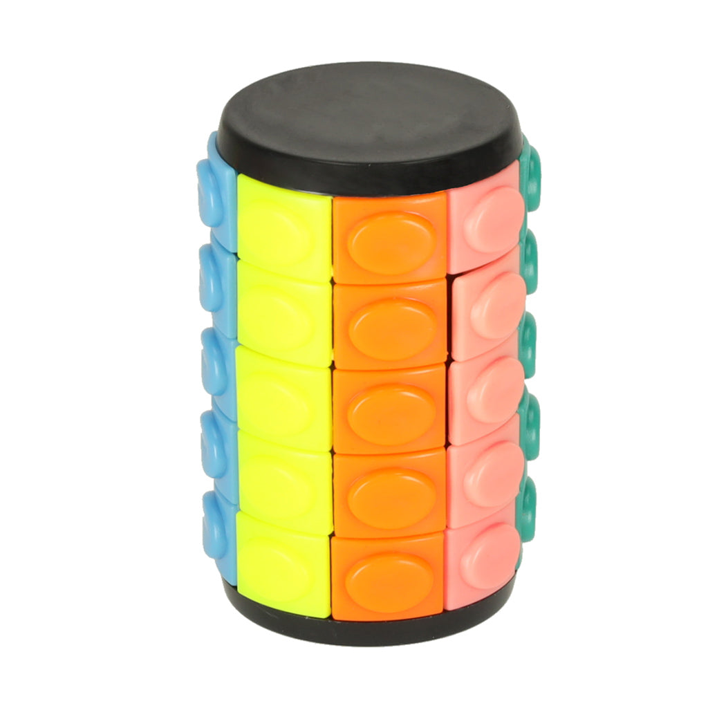 Besisukanti cilindro formos loginė dėlionė su 5 eilėmis – vaizdas 2