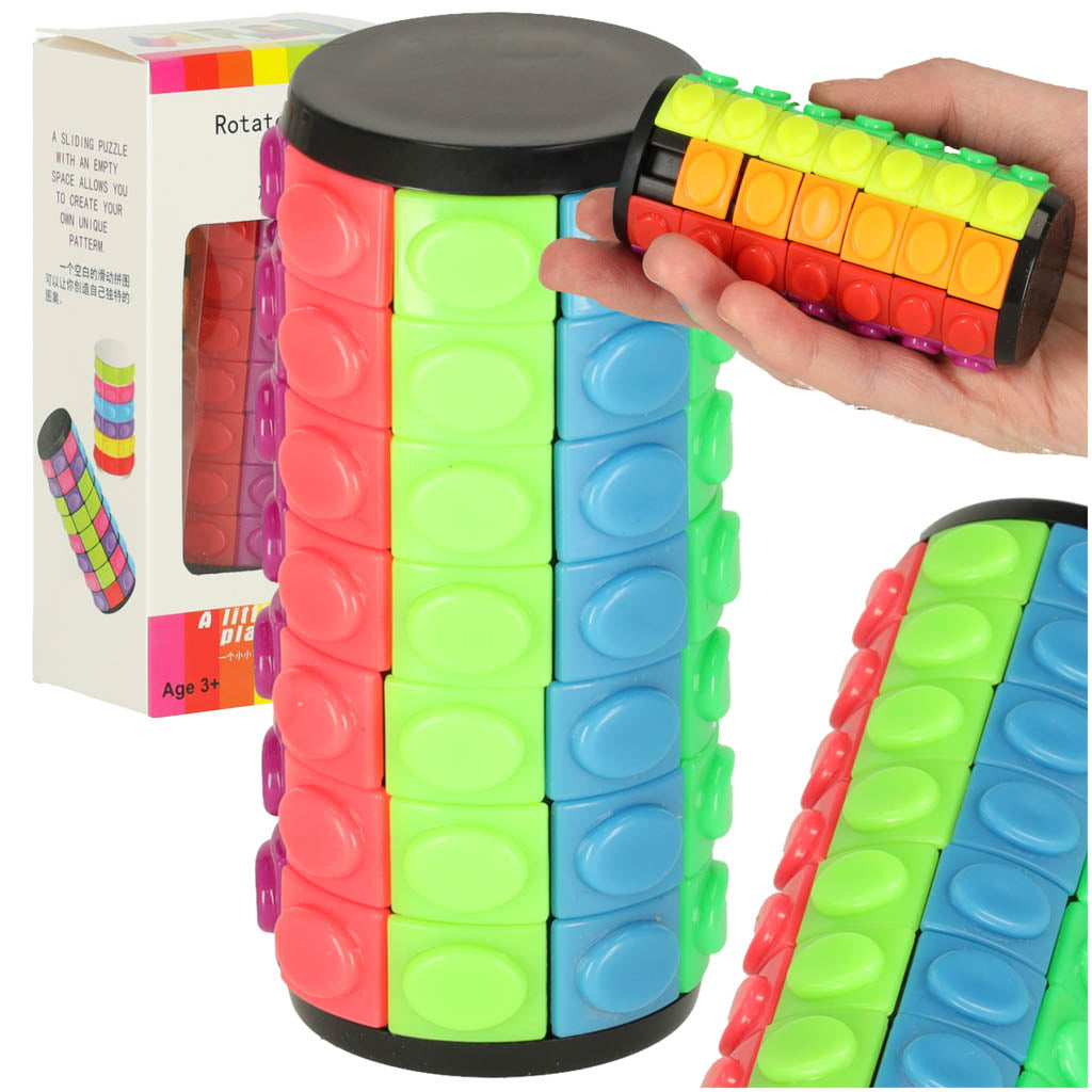 Loginis galvosūkis: besisukantis cilindras su 7 eilėmis