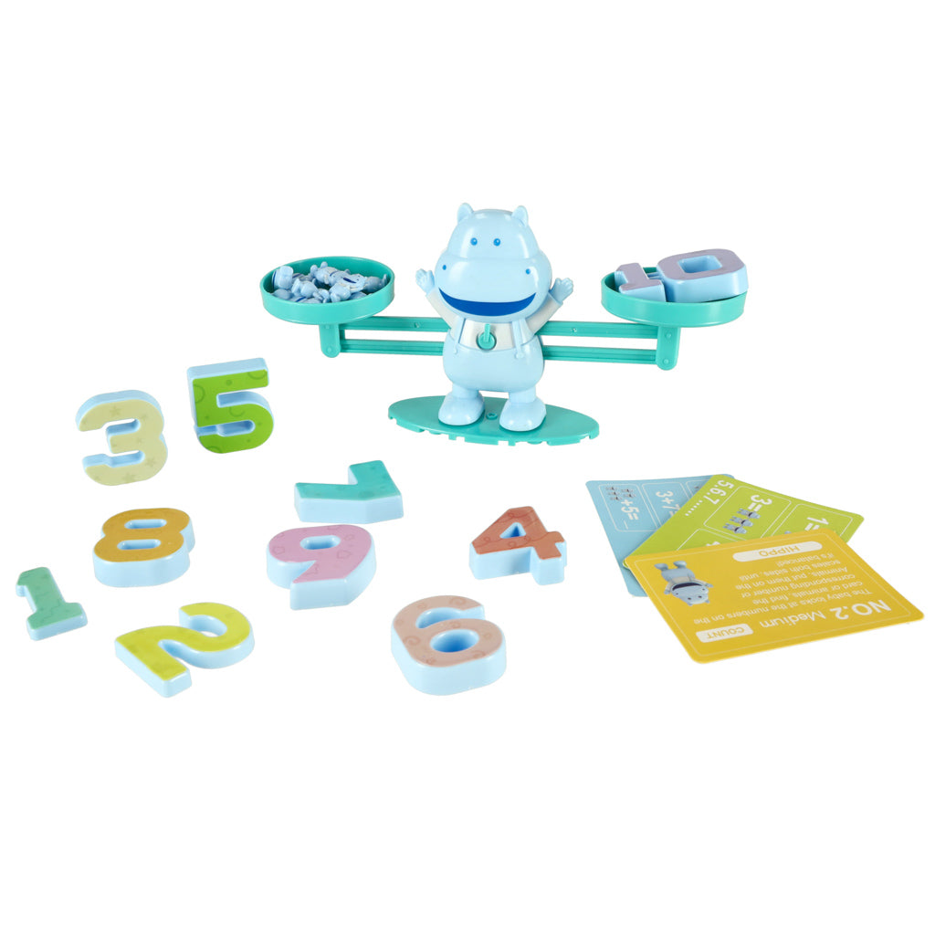 Skaičių svarstyklės "Hipopotamas"