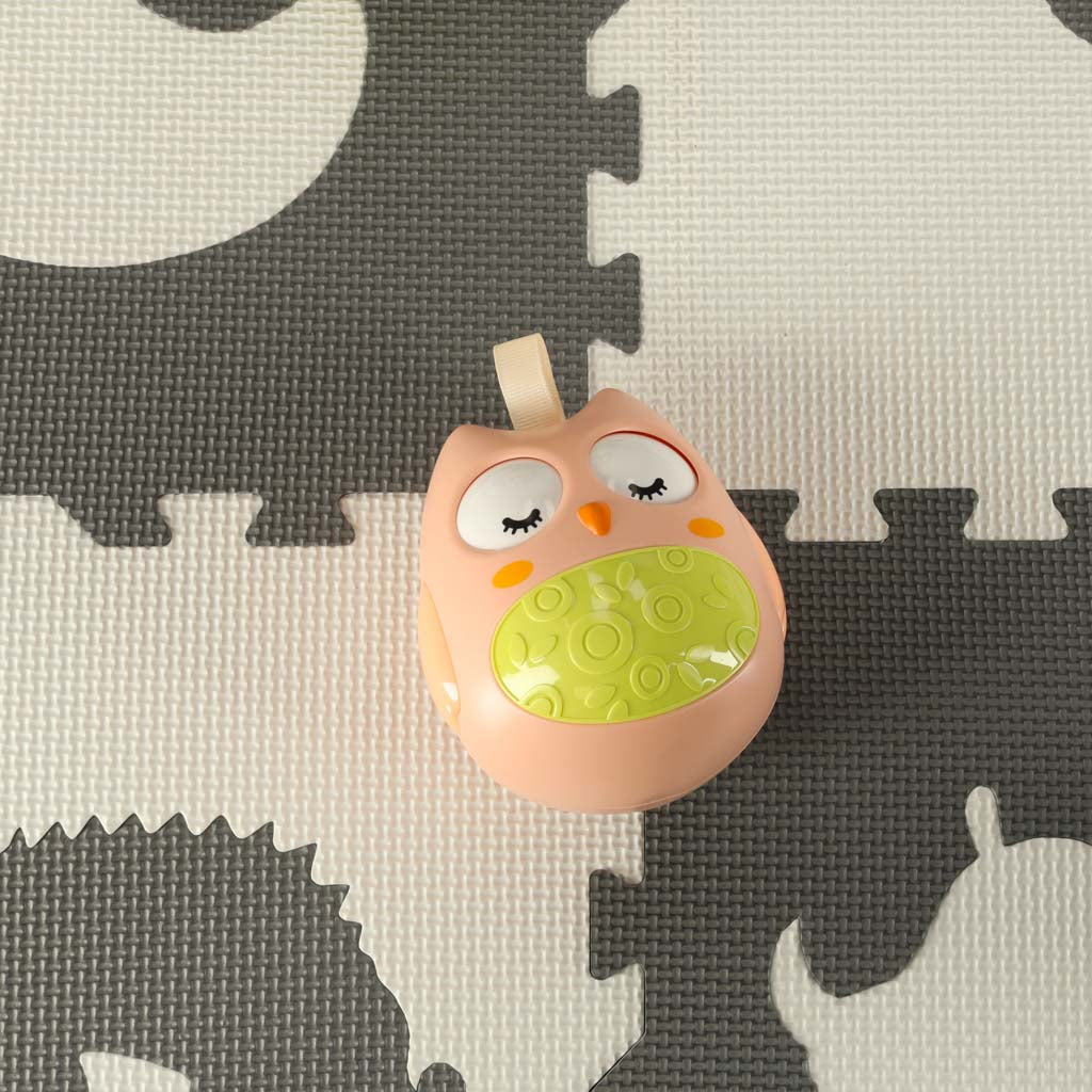 Rausva sensorinė sūpuoklė pelėda