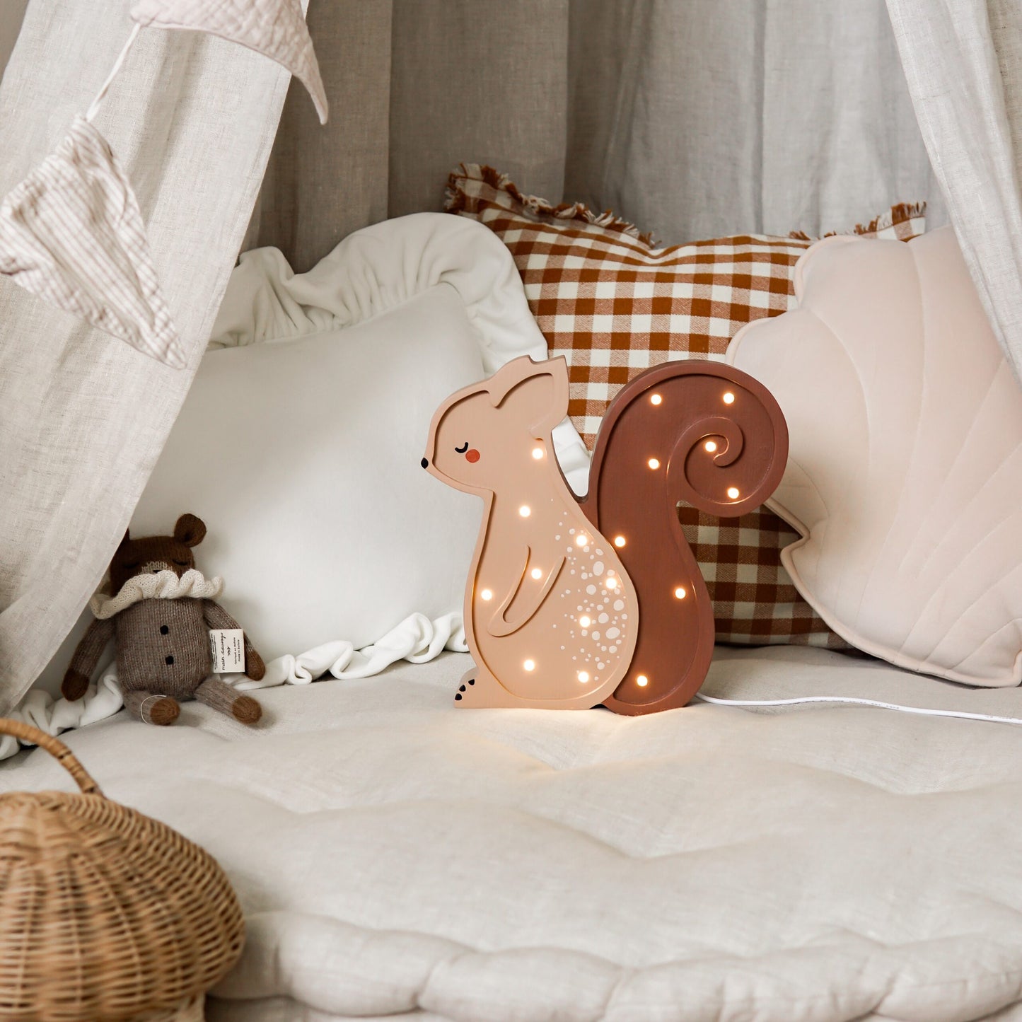 Medinė lempa Voveraitė – vaizdas 4